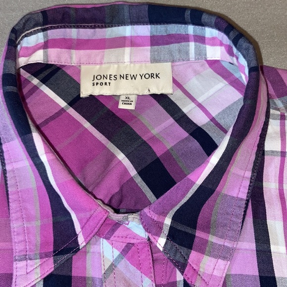 Jones New York Cotton Shirt XL - Picture 4 of 6